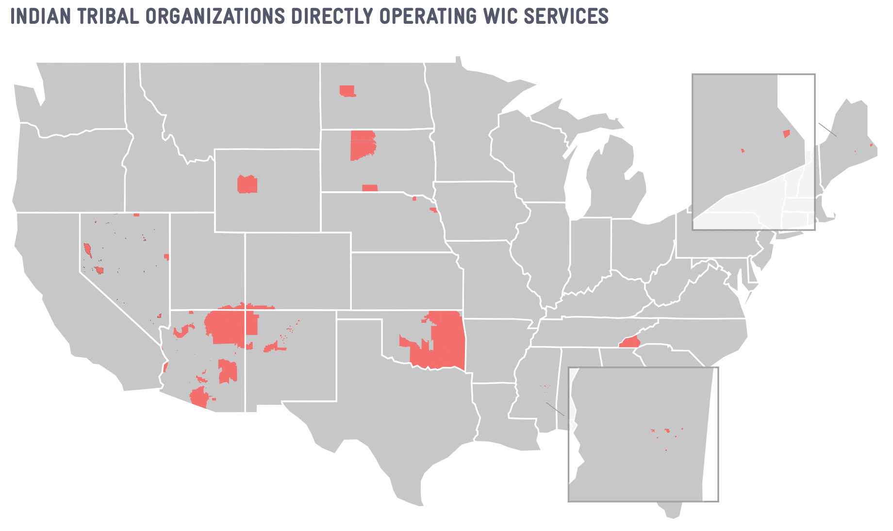 Indian Tribal Organizations Directly Operating WIC Services